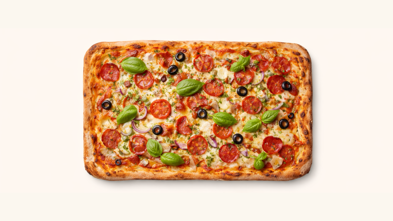 Party Pizza ca. 30x40cm