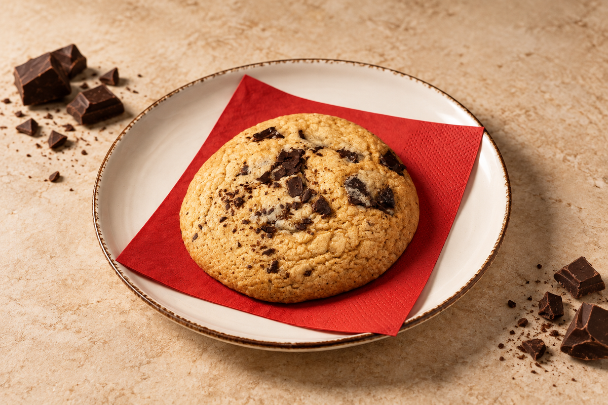 Cookie mit Schokostückchen