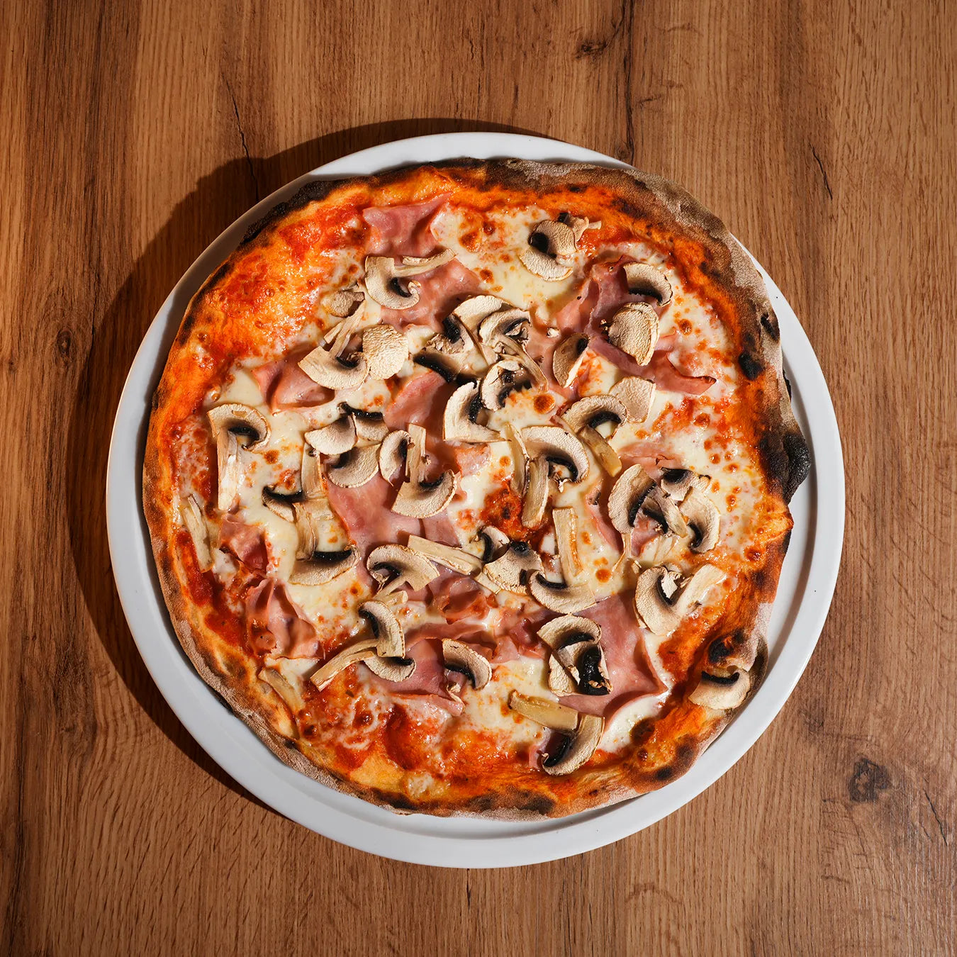 Pizza Prosciutto & Funghi