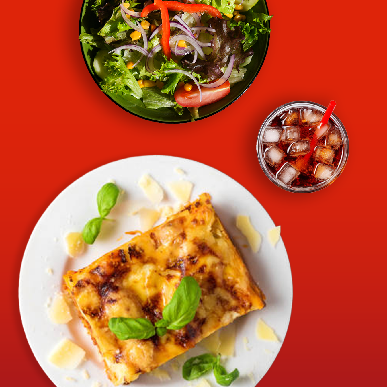 Menü 3 - Lasagne Bolognese