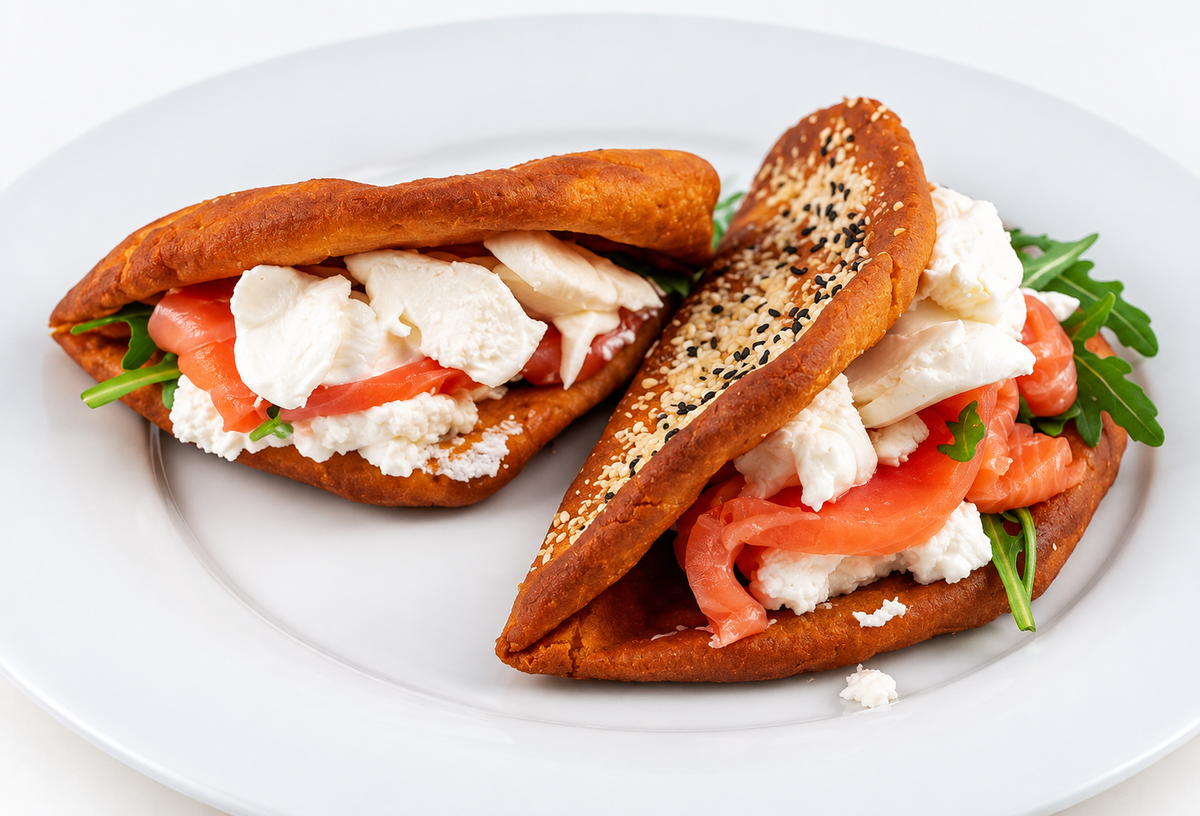 Panzerotto Salmone